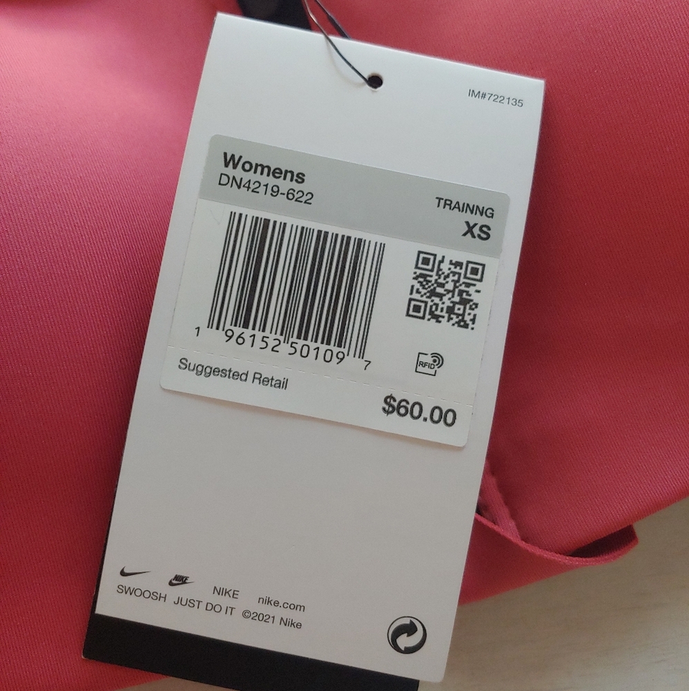 NIKE NEW Dri-FIT Shape Front Zip Sports Bra - Picture 10 of 11